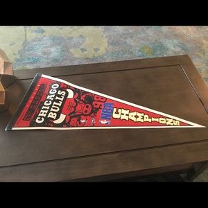 Vintage Pennant Chicago Bulls 1998 Champions